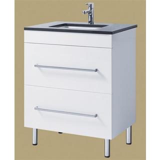 Bathroom Vanity 900Wx465mm & Basin Ceramic Top 2 Pac White Draws Handles