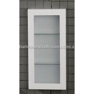 Medicine Shaving Cabinet Bathroom 350Wx750Hx150D NEW Wall Hung or In-wall White Border