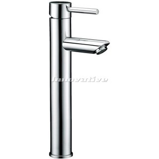Lollypop Pintail Lever Tall Fixed Bathroom Basin Mixer Tap Faucet Brass Chrome