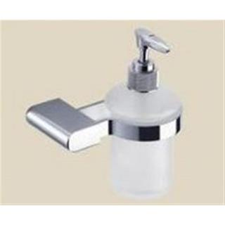 Soap Dispensor Bottle and Wall Mount Curve90 Square Edge Bathroom Accessories