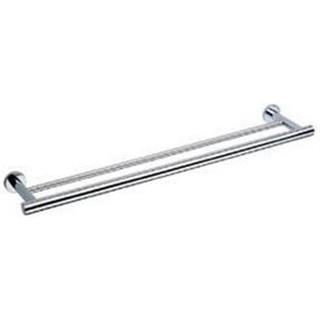 Double Towel Rail 600mm Round Tube Design Bathroom Accessories * NEW*