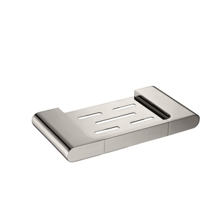 Brushed Brushed Nickel Soap Dish Tray Curve90 Square Edge Bathroom Accessories