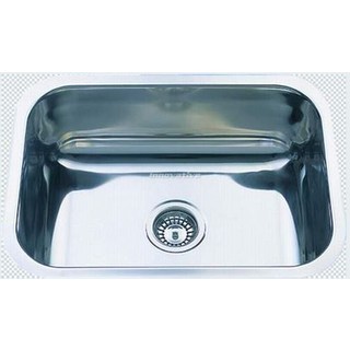 LGE Under Mount Kitchen Sink Single Bowl 304 Stainless Steel 450x430x180 (55b)