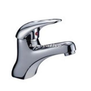 DISCONTINUED Arch Hoop Lever Brass Chrome Fixed Bathroom Basin Mixer Tap Faucet Tapware