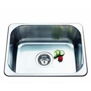Single Kitchen Sink Undermount / Drop In Centre Waste MED 450*395*180