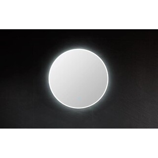 LED Wall Mounted Round Mirror 700Wx700Hx40D New Wall Hung