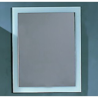 Bevel Edge Wall Mirror On Painted Glass Design 1200WX800HX5L