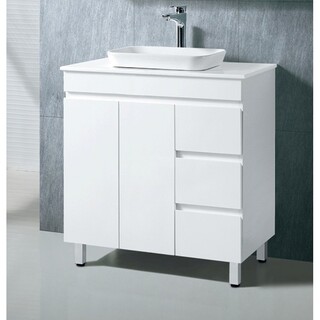 Vanity Stone Top Legs + Above counter basin 900 x 465 x 970mm
