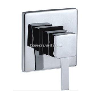 Pintail Cubic Lever Shower Mixer Bath  Wall Mixer Bathroom Brass Chrome