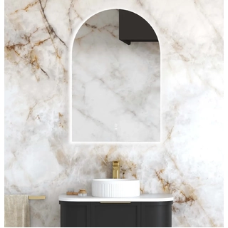 LED Archie 900(H)x600(W) Frameless Tuffi Mirror