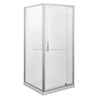 Marbletrend Shower Screen 900*900 Complete Door And return Panel set Semi Frameless