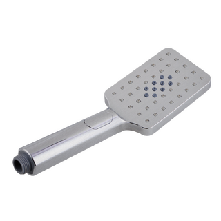 Square 3 Functions Brushed Nickel Rainfall Handheld Shower Head
