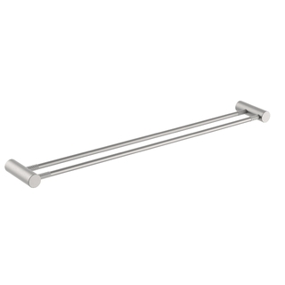 CADDENCE Series Brushed Nickel Double Towel Rail 800mm