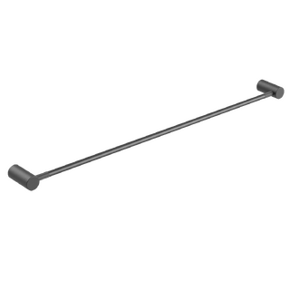 CADDENCE Series Brushed Gun Metal Grey Single Towel Rail 800mm