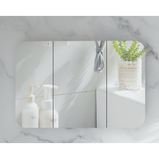 CARYSIL  1200x800mm Grand Matte White Shaving Cabinet