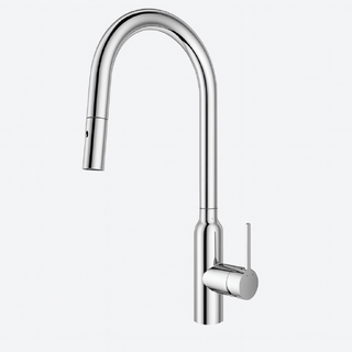 Carysil Round Chrome Pull Out Kitchen Mixer