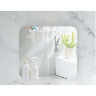 CARYSIL  900x800mm Grand MATTE WHITE Shaving Cabinet