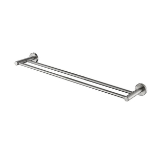 LUCID PIN - Chrome Cuttable Double Towel Rail