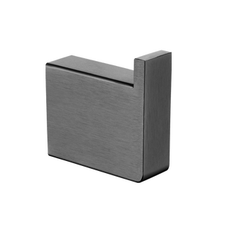 IVANO Series Square Gun Metal Grey Robe Hook