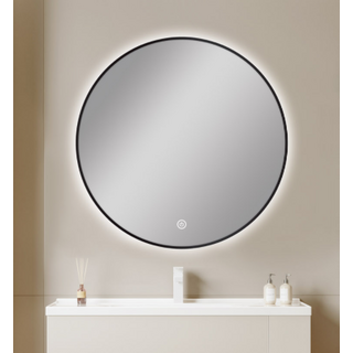 750MM ROUND FRAMED CARYSIL LED MIRROR