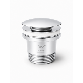 Carysil 32mm No Overflow Basin Waste
