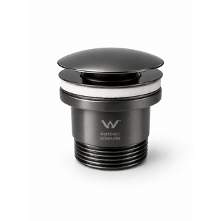 Carysil 32mm Gunmetal No Overflow Basin Waste