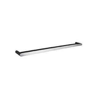 RUSHY Chrome Double Towel Rail 600mm Black&Chrome