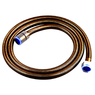 Flexible Shower Hose Brushed Yellow Gold 1500mm