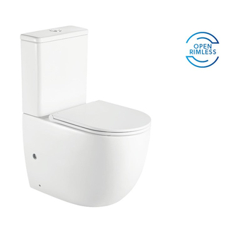 620*375*820mm Bathroom Rimless Toilet Suite Comfort Height Back To Wall