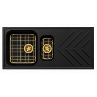 Stainless Steel Gold Sink Grid for Carysil New Beethoven D150