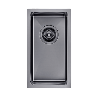 250x450x215mm 1.2mm Handmade Top/Undermount Single Bowl Kitchen Sink