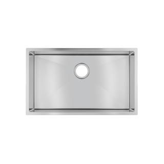 762*457*254mm Hand-made Single Bowl Kitchen Sink(Round Edges)