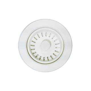 90/114mm Matte White Kitchen Sink Waste