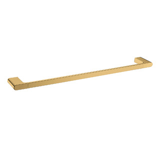 Bellino Brushed Yellow Gold Zinc Alloy 800mm Single Towel Rack