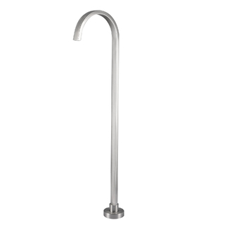 
Pentro Square Brushed Nickel Stainless Steel Freestanding Bath Spout