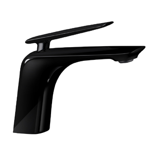 Bellino High Gloss Black Basin Mixer