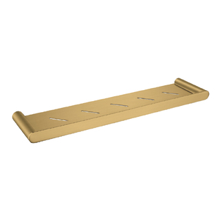 Esperial Brushed Yellow Gold Towel Shelf