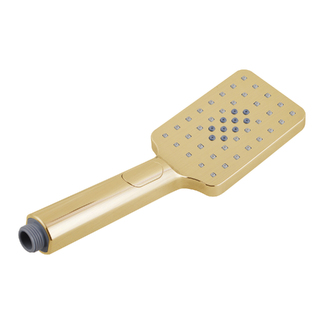 Esperia Square 3 Functions Brushed Yellow Gold Hand Shower Spray