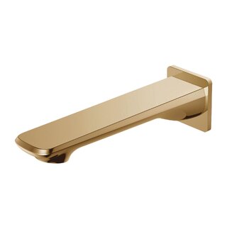 Esperia Brushed Yellow Gold Bath Spout