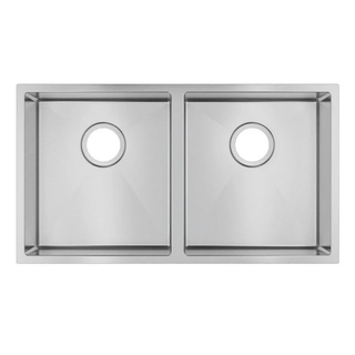 820x457x230mm Stainless Steel 1.2mm Handmade Top/Undermount Double Bowls Kitchen Sink