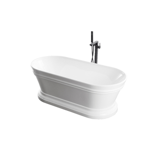 Free Standing Bath Tub 1700mm Provincial Oval Curve Design 1700*800*580